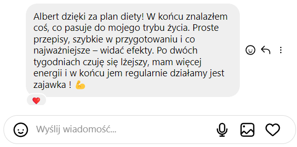 Opinia podopiecznego